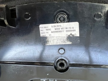 фото thumb №5, Захист полиці багажника mercedes w222 a2226930817