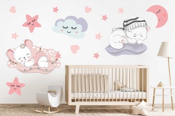 НАСТЕННЫЕ НАКЛЕЙКИ СЕН СЛАДКИЙ СОН 50x100 см SN