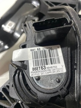 фото thumb №6, Педаль потенциометр газа тормоз peugeot partner iv 4 1,5bhdi 9836042280