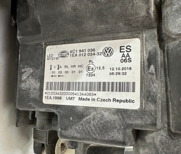 фото thumb №11, Правий повний led vw polo 6c комплектний