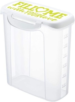 Rotho CLIC&LOCK Pudełko 1.5L Przezroczysty