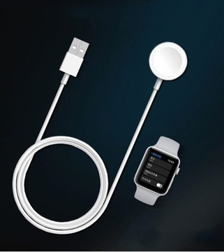 KABEL ŁADOWARKA 1M do Apple Watch 2 3 4 5 6 7 8 SE