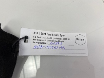 фото thumb №6, Наконечник подкрылки подкрылок защита ford bronco sport 2020+ usa