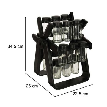 Органайзер для специй, вращающаяся подставка для специй.
