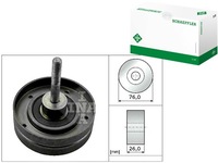 фото thumb №1, Ролик ремінь - ремінь клиновий ina u994 150994 443575