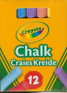 НАБОР НЕОНОВЫХ МЕЛОВ Цвета БЕЗПЫЛЫЕ МЕЛКИ Crayola ДЛЯ ДЕТЕЙ
