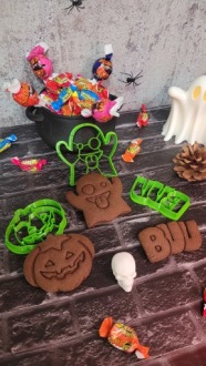 5 формочек MOLTS Формочки для пряников HALLOWEEN Набор из 5 шт.