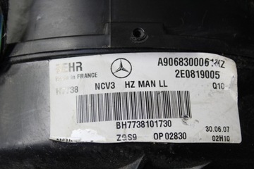 фото thumb №7, Mercedes sprinter 906 отопитель воздуходувка вентилятор