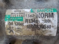 Peugeot 308 14r 1.6 e-hdi 9hd компресор кондиціонера 9800839580 Оригінал, фото thumb