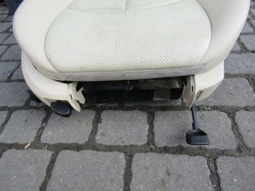 фото thumb №10, 3 mercedes w211 02-06 сидіння праві пасажира європа шкіра кремовий