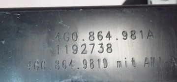 фото thumb №8, Полка бардачок туннеля средство audi a6 c7 4g0864981a