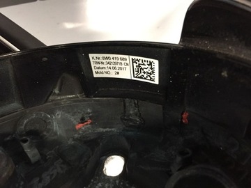 фото thumb №12, Audi s5 a5 8w 2019 руль s-line кожа лепестки красная nić