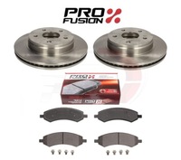 фото thumb №1, Dodge durango 2007-2009 гальмівні диски + гальмівні колодки гальмівні перед + пластини