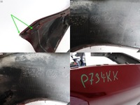 фото thumb №15, Vw caddy iii 3 lift 15-20 maxi long бампер бампер+ отражатели задняя 6xpdc