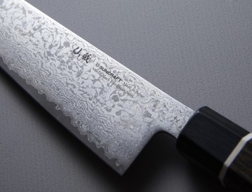 Nóż kuchenny szefa japoński Suncraft SENZO BLACK Bunka 165 mm