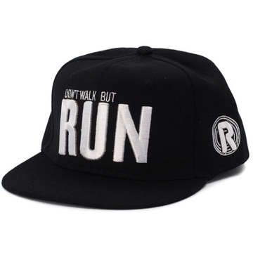 КЕПКА RUN STRAIGHT BILL, ЧЕРНАЯ