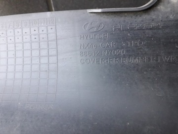 фото thumb №12, Hyundai tucson 4 iv 20- бампер задній зад 86612-n7020