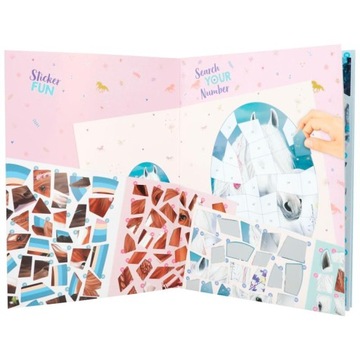 МИСС МЕЛОДИЯ КНИГА С НАКЛЕЙКАМИ НОМЕР 12486