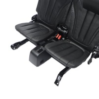 Bmw x5 f15 заднє сидіння третій ряд сидіння задній чорна шкіра Доставка, фото thumb