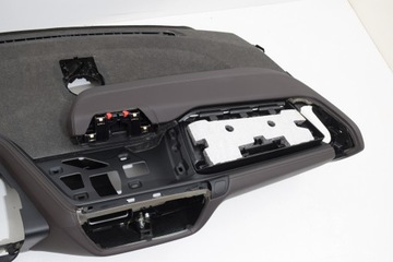 фото thumb №8, Bmw i3 i01 / i01 lci панель раздаточная консоль капот кожа dalbergiabraun