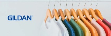 Футболка мужская черная мужская футболка круглый вырез Gildan хлопок 180г XXL