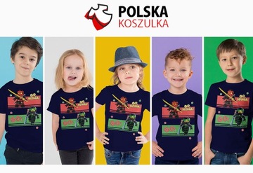 ДЕТСКАЯ ФУТБОЛКА LEGO NINJAGO 152 ДЕТСКАЯ ФУТБОЛКА ПОДАРОЧНОЕ КАЧЕСТВО