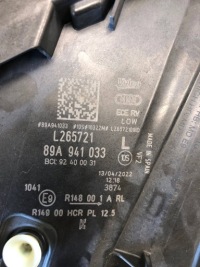 Фара ліве перед full led audi q4 e-tron 89a941033 Київ, фото thumb