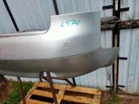 фото thumb №4, Бампер задняя audi a4 b6 kombi цвет ly7w 2 трубы