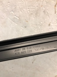 фото thumb №4, Молдинг кузовная левая a5 sportback czarna матовая 8t8853703