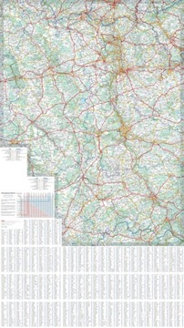 ALZACJA I LOTARYNGIA MAPA SAMOCHODOWA 516 MICHELIN