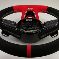 фото thumb №8, Audi a3 s3 rs3 8v a4 s4 rs4 a5 s5 rs5 b9 воздуховод alcantara плоская fv