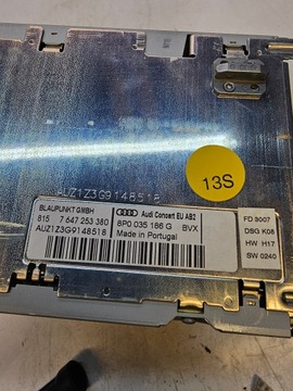 фото thumb №8, Радіо cd concert audi a3 8p рестайлінг 2 din 8p0035186g