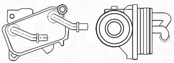 фото thumb №1, Радиаторов масла mercedes c-class 97-07/e-class 97-08 nrf 31182