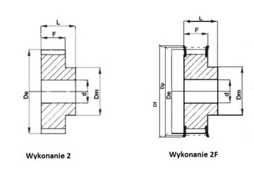 Звездочка 21 T5/32/2F для ремня шириной 10 мм.