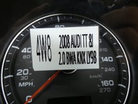 фото thumb №8, Лічильник приладова панель прилади дисплей audi tt 8j 2.0 tfsi 8j0920980e