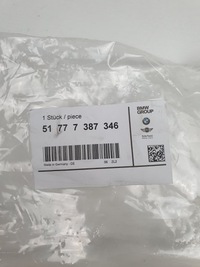 фото thumb №12, Bmw 5 g30 g31 sedan kombi направляющая кронштейн молдинги порога правый 51777387346