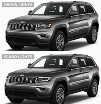 фото thumb №12, Фари лампи day line light led jeep grand cherokee wk2 lift 2013-2021