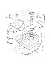 фото thumb №2, Бак пального land rover defender fl l316 lr013168 7h129002ac
