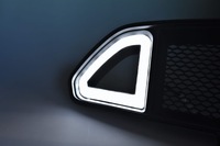 фото thumb №2, Решітка радіатора верхній led ford mustang 2015 - 2017 rtr style