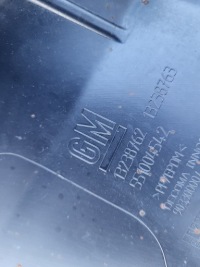 Opel insignia a hb седан накладка бампера 13238762 задняя спойлер диффузор 2.0 с Разборки, фото thumb