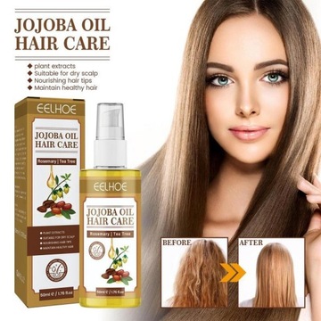 Wygładzający Olejek Jojoba Olejek Rozmarynowy