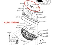 фото thumb №1, Mazda оригинальный номер ghr1-501a1 защита поперечина передний