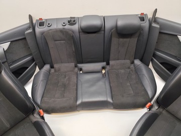 фото thumb №8, Audi a4 b9 sedan сидіння диван обшивки тунель шкіра алькантара