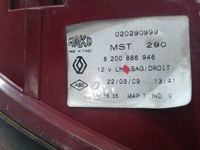фото thumb №6, Лампа задняя правая renault clio iii 05-13 8200886946 хэтчбек