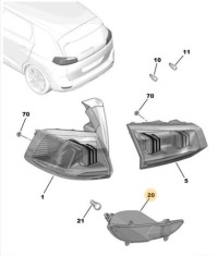 фото thumb №3, Лампа задняя левая