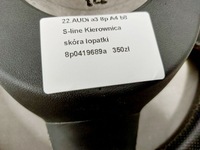 фото thumb №10, Audi a3 8p a4 b8 s-line повітропровід шкіра пелюстки перемикання