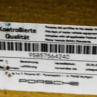 Porsche cayenne 92a задний правый  канал воздуха радиатора 95857564240 с Разборки, фото thumb