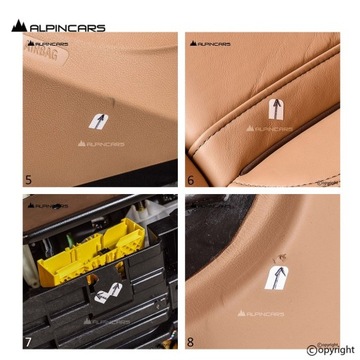 фото thumb №10, Bmw g12 оббивка сидіння комфорту nappa