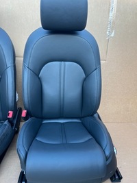 фото thumb №11, Audi a7 a6 c7 4g lift чёрные сиденья komfortowe обшивки комплект 50km