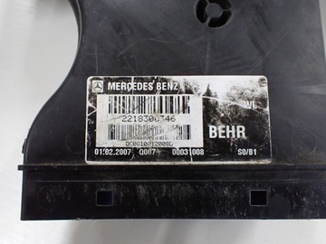 фото thumb №10, Воздуховод под сиденья левый mercedes w221 a2218300346